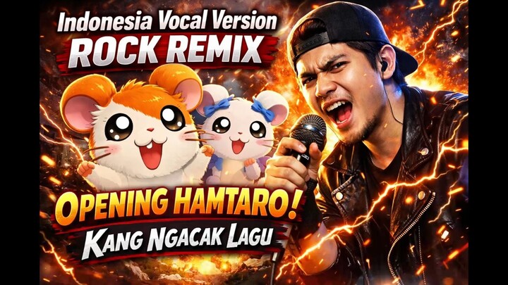 Hamtaro Opening (Indonesia Vocal Version Rock Remix | Tukang Ngacak Ngacak Lagu)