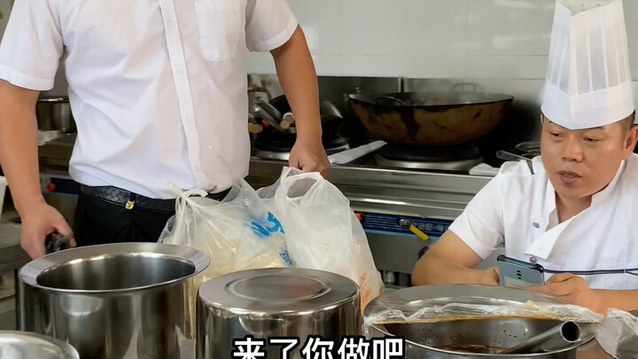The lobby manager dealt with the chef's arrogant behavior