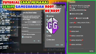 Tutorial Lengkap Cara Menggunakan Script Gameguardian Free Fire 100% Work All Device (WAJIB NONTON)