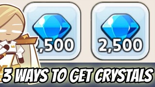 3 Ways to Get CRYSTALS From Cookie Odyssey in Cookie Run Kingdom!