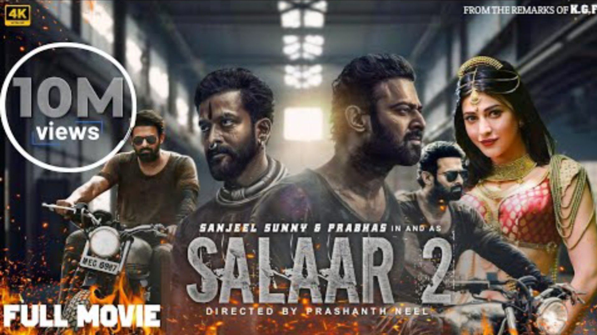 Salaar Part 2 Full Movie In Hindi Dubbed | Prabhas, Prithviraj S, Shruti  Haasan | 2024 New Movie - BiliBili