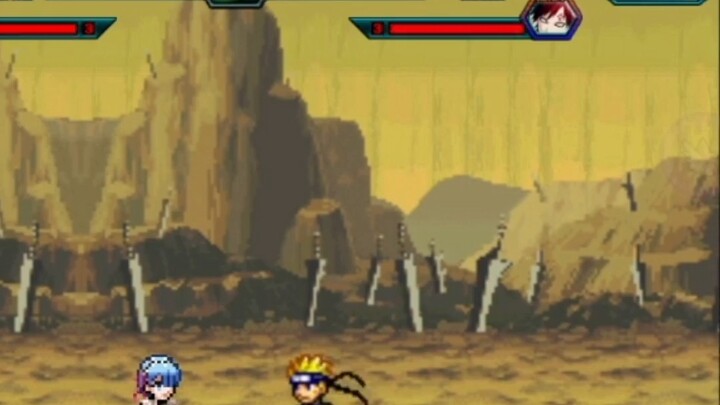 BLEACH vs Naruto re0 Rem character trial, when Rem comes to BLEACH vs Naruto! The damage is too high