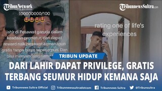 Sosok Muhammad John Garuda Putra, Pemuda Gratis Terbang Seumur Hidup Gegara Lahir di Pesawat Garuda