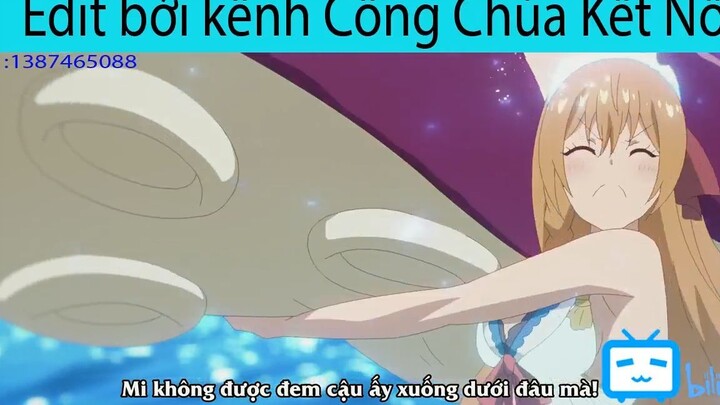 Đang định ném cậu ấy xuống biển cho tỉnh rượu #anime