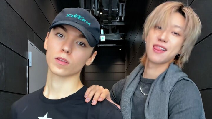 V8 sister (?) and brother 'girlsnboys' dance challenge 260709 challenge