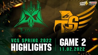 Highlights SKY vs LX [Ván 2][VCS Mùa Xuân 2022][11.02.2022]