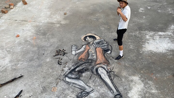 Gambar Tongkat Api Pena Ajaib [Luffy] Akulah raja yang sebenarnya