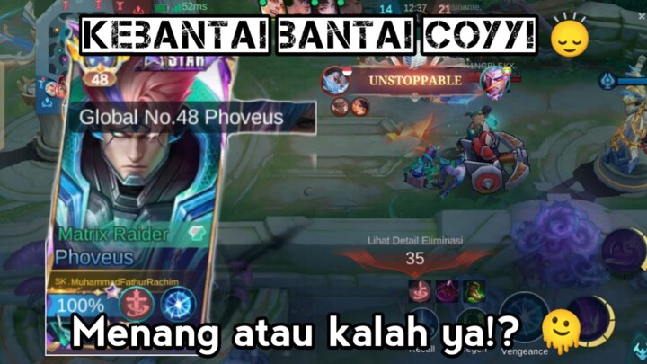 INI DIA BUKTI KALO TOP GLOBAL PUN BISA KEBANTAI BANTAI WKWKWKWK!