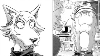 The naive Legosi saw the "uncensored naked pubic area" for the first time in his life [BEASTARS/Anim