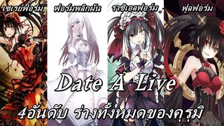 Date A Live : 4อันดับ ร่างทั้งหมดของคุรุมิ