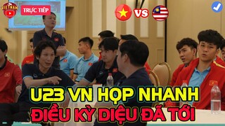 U23 Việt Nam Họp Nhanh Sát Giờ Đấu U23 Malaysia: HLV Gong Báo Tin Vui, Điều Kỳ Diệu Đã Tới