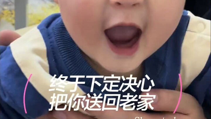 Saat bayi berusia 8 bulan, kami mengirimnya kembali ke kampung halaman; saat berusia 25 bulan, kami 