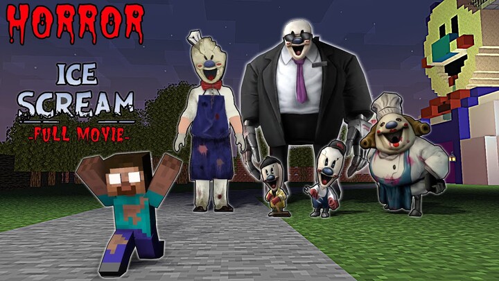 Monster School :HORROR ICE SCREAM FULL MOVIE - Minecraft Animation