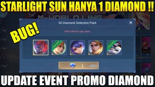 BUG‼️ BELI STARLIGHT SUN & SKIN SHOP HANYA 1 DIAMOND SAJA!! - UPDATE EVENT PROMO DIAMOND
