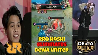 RRQ HOSHI ELIMINATES DEWA UNITED | FULLGAME HIGHLIGHTS | MPL-ID S13 WEEK 9 DAY 1