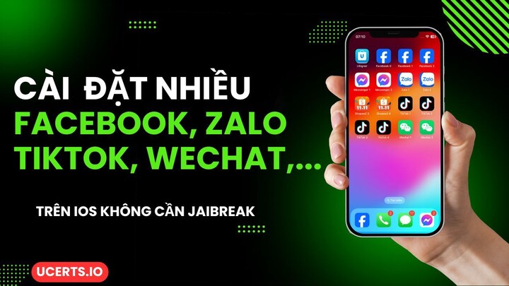 Mua Chứng Chỉ Apple Tự Động & Cách Nhân Bản Ứng Dụng Trên iOS Không Cần Jailbreak | UCerts.io