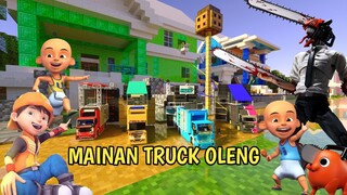 BOBOIBOY UPIN IPIN DAN CHAINSAW MAN BALAPAN MAINAN TRUCK OLENG