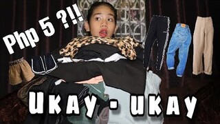 UKAY-UKAY HAUL | TRY-ON! (Php 5.00 ?!!) | Jamaica Galang