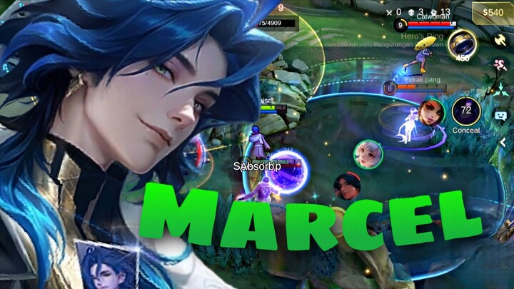 Hero Support MARCEL Di MLBB 🔥