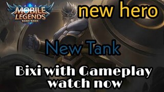 Bixi New Hero, New Tank | Gameplay | Mobile Legends Bang Bang