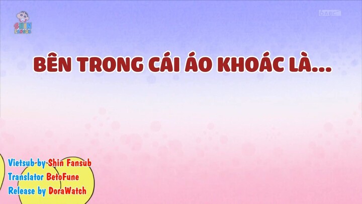 Shin - Tập 1275: Bên trong áo khoác là... & Đến lượt ba dọn dẹp & Không cần cái túi (Vietsub)