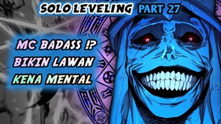 Mc Badass & Overpower Bikin Lawan Kena Mental !? (Solo Leveling Part 27)