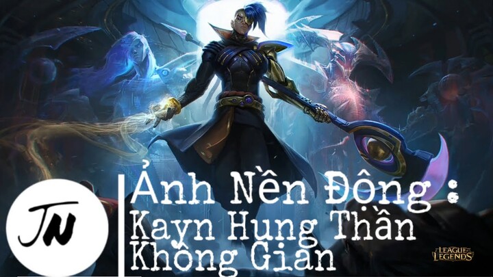 Ảnh Nền Động Kayn Hung Thần Không Gian 1080p Full HD