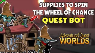 AQW - Supplies to Spin The Wheel of Chance Quest Bot | Grimorie 3.8+
