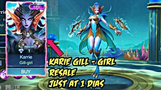 Karie Gill Girl Just at 1 diamond