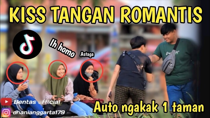 KI*S TANGAN ROMANTIS DI DEPAN UMUM BIKIN 1 TAMAN AUTO KETAWA BAPER
