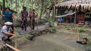 Những Khoảnh Khắc Vui Nhộn Khi Gia Đình Cùng Nhau Ra Vườn Kéo Cá | TKQ & Family T1031