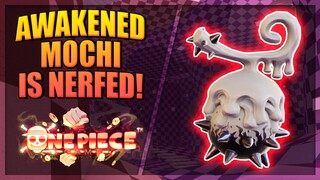 They Nerfed Awakened Mochi - Still The Strongest Fruit? in A One Piece Game