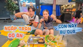 |1124| DẪN ANH BA ĐÔNG ĐI CHỢ ĐÊM HỒ THỊ KỶ ĂN HẢI SẢN NGẬP MẶT.