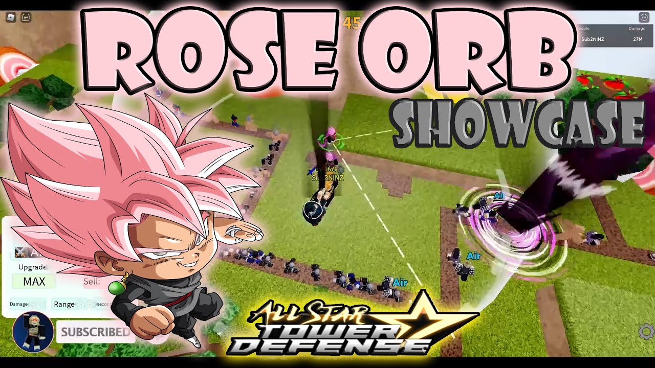 Koku Black Pink (Rosé Goku Black)  Roblox: All Star Tower Defense