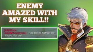 ENEMY AMAZED WITH MY SKILL | WICKEDVASH | MLBB
