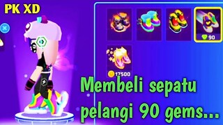 Membeli sepatu Pelangi 90 gems  | PK XD bahasa Indonesia