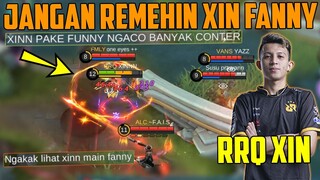 PENONTON TERDIAM !! JGN HINA FANNY RRQ XIN MESKIPUN 2 KABEL TAPI TETEP MVP LIAT ENDINGNYA #teamrrq