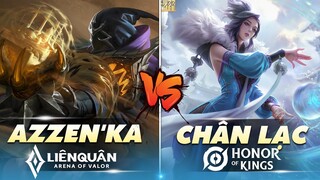 Ai Hơn Ai ?AZZEN'KA Liên Quân Và CHÂN LẠC Vương Giả Vinh Diệu