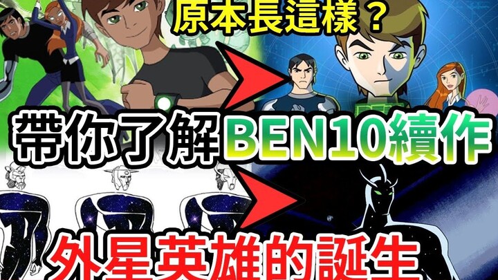 [Repost] What did Ben10's alien heroes originally look like? The birth of the second season's alien 
