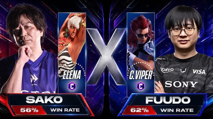 SF6 ▰ SAKO (Elena) vs FUUDO (C.Viper) FULL GAMEPLAY ▰ Street Fighter 6
