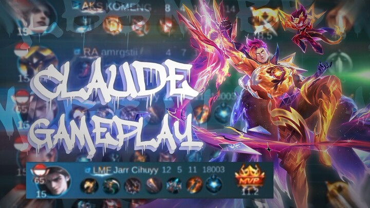 Claude Prime Menggendong, MLBB Gameplay