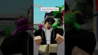 How Old Were You When You First Started Playing Roblox 👀 #shorts #roblox