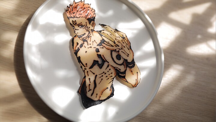 Jujutsu Kaisen Two-Sided Sukuna Pancake, Will You Be Cursed If You Eat It?