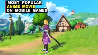 Top 12 Best ANIME GAMES on Android iOS Based on Anime Movie or Manga (Anime MMORPG / RPG)