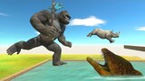 Kong Surprise Attack - Animal Revolt Battle Simulator