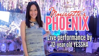 Morissette - PHOENIX | Yessha LIVE performance | 12 years old