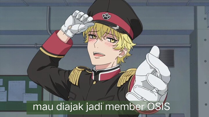 #KompetisiKreasiUnggahan3 , blud mau direkrut oleh ketua OSIS yg absurd