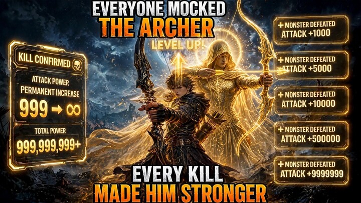 The Weakest Archer Was Trash Until Every Monster Kill Gave Him Godlike Power | Anime Lab Anime