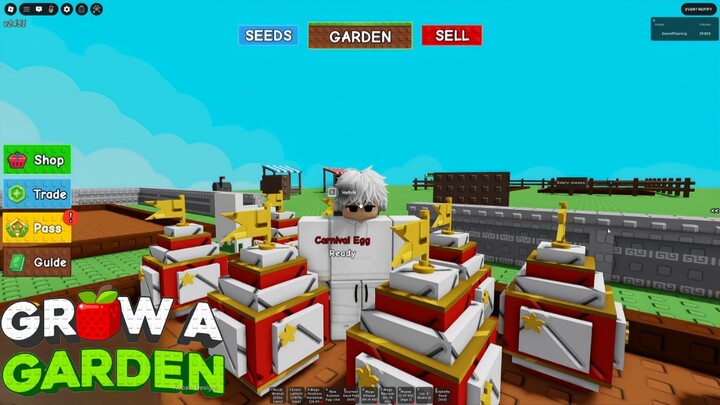 Buka 13 Carnival Egg di Grow a Garden