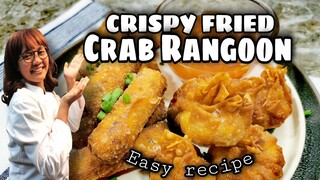 CRISPY FRIED CRAB  RANGOON | CREAM CHEESE FILLED WONTONS